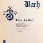 カール・フィリップ・エマヌエル・バッハ トリオ・ソナタ　ホ長調 ＷＱ162 (フルート２重奏とピアノ) 輸入楽譜 Carl Philipp Emanuel Bach