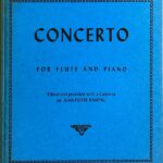 ハチャトゥリアン フルート協奏曲 (フルート+ピアノ) 輸入楽譜 Aram Khachaturian Concerto for Flute and Piano 洋書