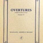 モーツァルト 序曲集 第2巻 (フルート+ピアノ) 輸入楽譜 Mozart Overtures Volume 2 洋書