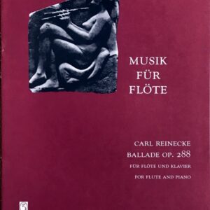 ライネッケ バラード Op.288 (フルート+ピアノ) 輸入楽譜 Carl Reinecke Ballade Op.288 洋書