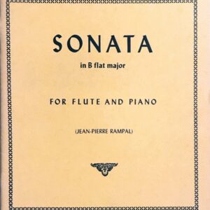 ベートーヴェン フルート・ソナタ 変ロ長調 (フルート+ピアノ) 輸入楽譜 Beethoven Sonata in B flat major 洋書