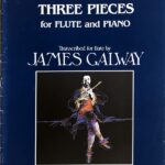 ハチャトゥリアン 3つの小品 (フルート+ピアノ) 輸入楽譜 Khachaturian Three Pieces 洋書