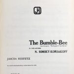 リムスキー=コルサコフ 熊蜂の飛行/ハイフェッツ編 (ヴァイオリンとピアノ) 輸入楽譜 N. Rimsky-Korsakoff The Bumble-Bee 洋書