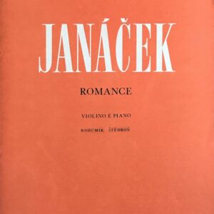 ヤナーチェク ロマンス (バイオリン、ピアノ) 輸入楽譜 Janacek Romance 洋書