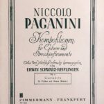 パガニーニ ヴァバイオリンとギターのためのカンタービレ (ヴァイオリン,ギター/ピアノ) 輸入楽譜  Paganini Cantabile 洋書