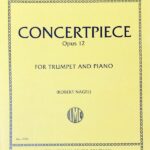 ブラント 演奏会用小品第2番 Op. 12 (トランペットとピアノ) 輸入楽譜 Brandt Concertpiece Opus 12 洋書