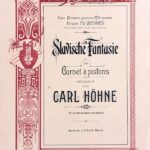 ヘーネ スラヴ幻想曲 (トランペット+ピアノ) 輸入楽譜 Carl Hohne Slavische Fantasie 洋書