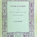 バラ 幻想曲 変ホ長調  (トランペット+ピアノ) 輸入楽譜  Barat, Fantaisie en Mi B?mol 洋書