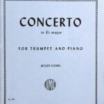 フンメル トランペット協奏曲 変ホ長調 (トランペットとピアノ)輸入楽譜 Hummel Concerto in E♭ Major for Trumpet and Piano 洋書