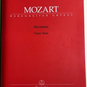 モーツァルト ピアノ三重奏曲 全集 (パート譜セット) 輸入楽譜  Mozart Klaviertrios 洋書