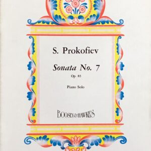 プロコフィエフ ピアノ・ソナタ 第7番 (ピアノ・ソロ) 輸入楽譜 Sergei Prokofiev Sonata No. 7, Op. 83 洋書