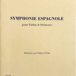 ラロ バイオリン協奏曲 第2番 ニ短調 Op.21 「スペイン交響曲」 (ヴァイオリン＋ピアノ) 輸入楽譜 LALO Symphonie Espagnole en Re mineur