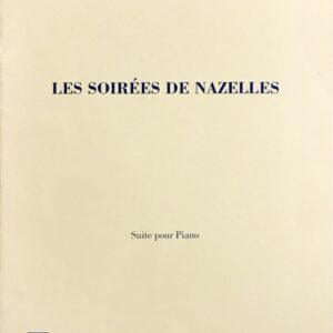 プーランク ナゼルの夜会 (ピアノ・ソロ) 輸入楽譜  Poulenc Les Soirees de Nazelles 洋書