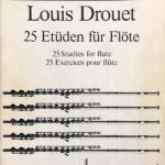 ルイ・ドゥルーエ 25の練習曲 (フルート 教則本) 輸入楽譜 Louis Drouet 25 ?tuden 洋書